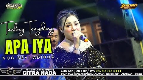 APA IYA // CITRA NADA LIVE LAPANGAN DESA KEBOLEDAN // KEC.WANASARI - KAB.BREBES