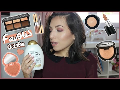 Les favoris beauté et maquillage d'octobre par Elsamakeup