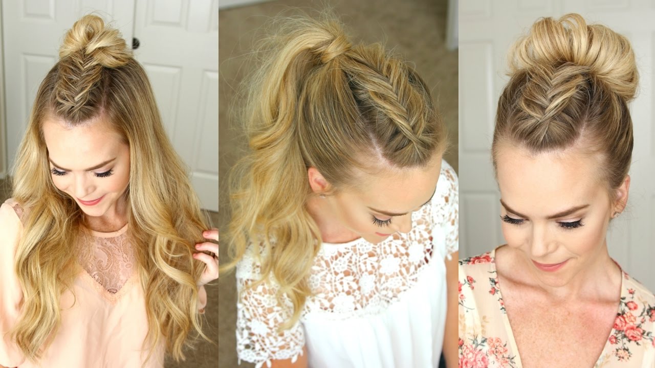 Dutch Fishtail Mohawk Braid  Missy Sue - YouTube