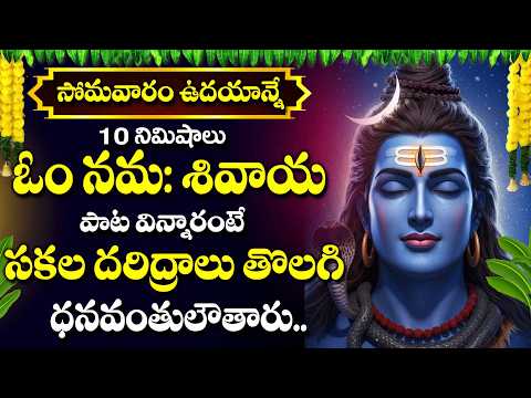 ఓం నమః శివాయ | Om Namah Shivaya | Lord Shiva Devotional Song | Telugu Bhakti Songs | Shiva Mantra