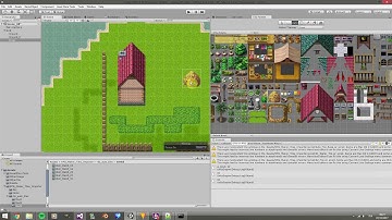 Unity3D RPG Maker tile set impoter tilemap time lapse game art word building