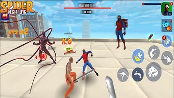 Spider Fighting Hero Game Walkthrough Black Viper Fighting -Gameplay