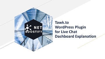 Tawk.to WordPress Plugin for Live Chat Dashboard Explanation