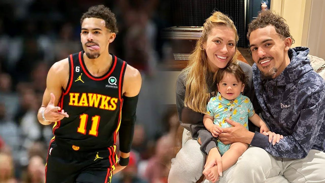 Trae Young, fiancee Shelby Miller expecting baby girl