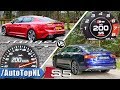 KIA STINGER GT AWD vs AUDI S5 SPORTBACK QUATTRO | POV ACCELERATION & SOUND by AutoTopNL