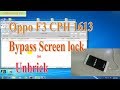 Flashing Oppo F3 Plus CPH1613 to Unbrick/Bypass Screen lock by MsmDownloadTool.