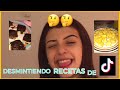 DESMINTIENDO RECETAS DE TIKTOK!!!