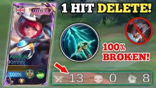 Kimmy First Item Sky Piercer Vs. Granger 1 Hit Delete Kimmy Best Build -Mlbb