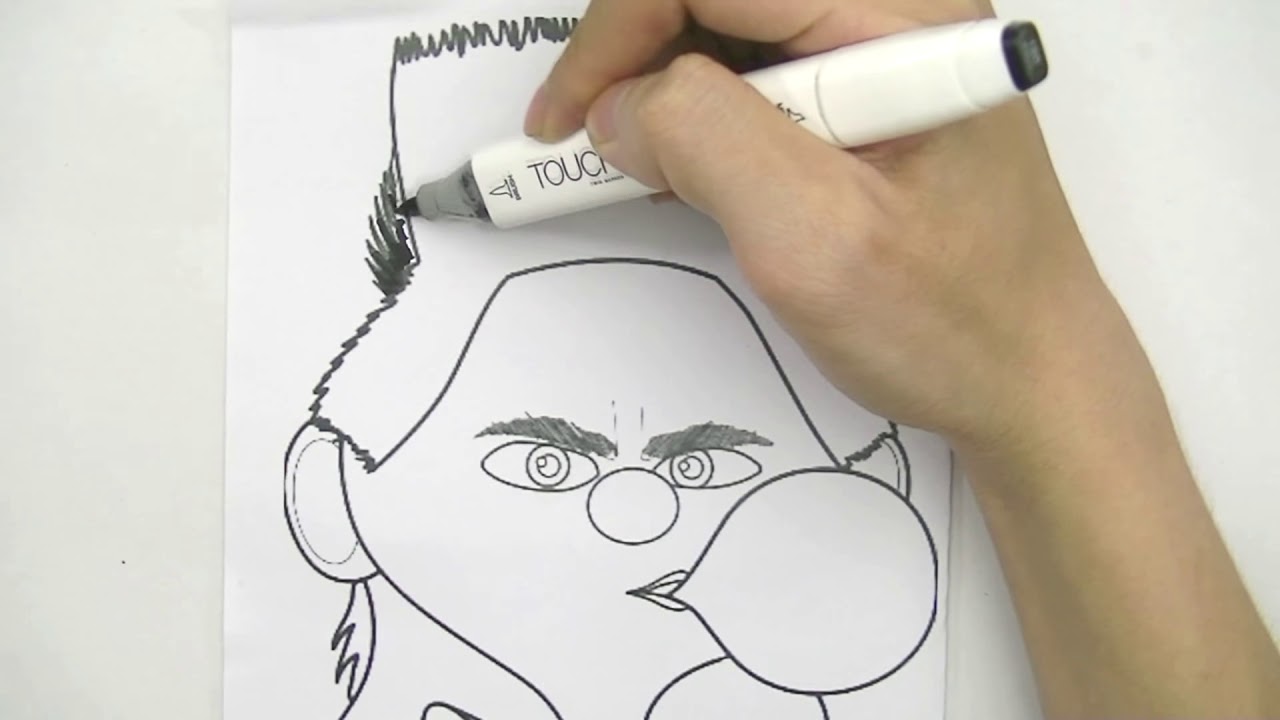 Despicable Me 3 (2017) - How to Draw and Coloring Bratt bad guy ...