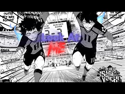 blue lock!! ⚽️ manga panel