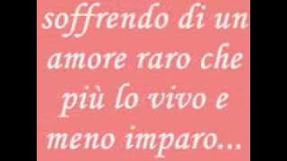 Tiziano Ferro - La paura che (TESTO)