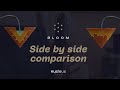 Bloom side by side comparison with Sasa Sestic