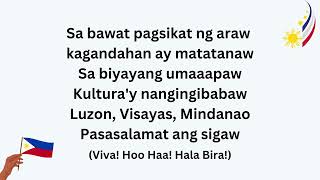 Kinang Pilipinas Lyrics