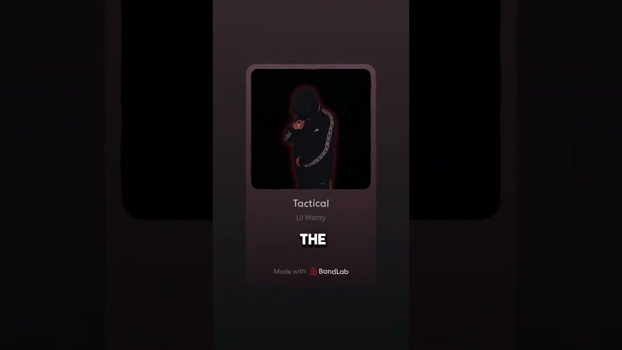 Watch Tactical - Lilwarzy COMING SOON #music #trending #bandlab #rap #rapper on YouTube Watch Tactical - Lilwarzy COMING SOON #music #trending #bandlab #rap #rapper on YouTube