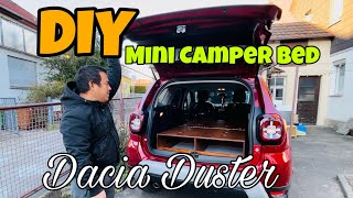 DIY KIT CAMPER BED FOR DACIA DUSTER RENAULT | UNIQUE CAMPER BED | TIMELAPSE