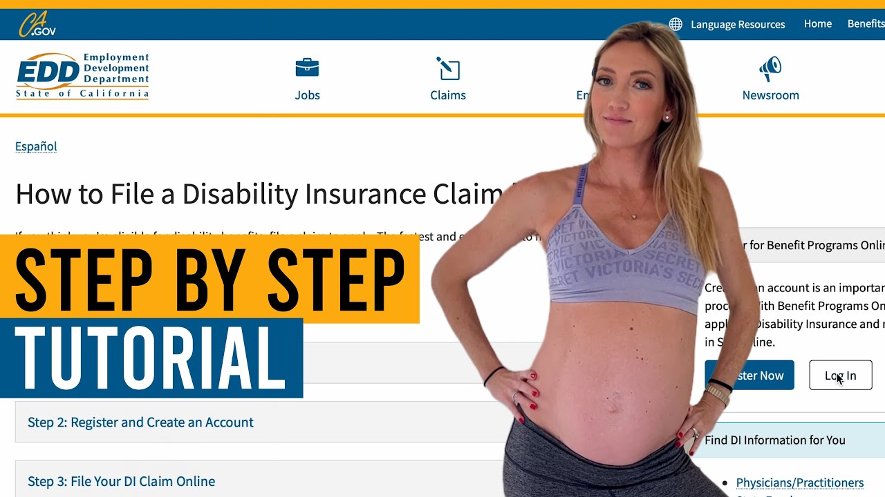 How To File A Pregnancy Related Disability Claim in California - YouTube