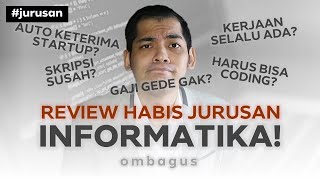 Review Jurusan Informatika / Ilmu Komputer! Bedah Jurusan Kuliah Sampai Gajinya Orang IT! screenshot 3