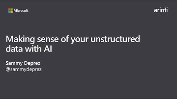Developers Guide to AI - Making sense of your unstructured data with AI