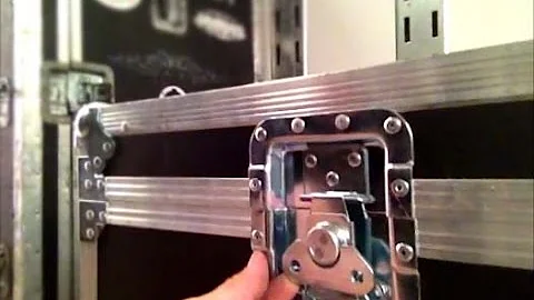 how latches on road cases work stage hand 101 part 4