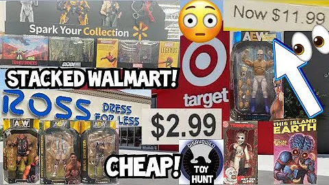 TOY HUNTING - $2.99 ACTION FIGURES - MARVEL LEGENDS GI JOE CLASSIFIED MOTU WRESTLING NECA TMNT EP443