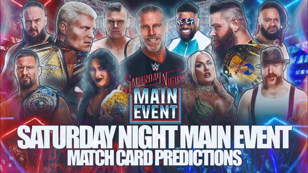 WWE Saturday Night's Main Event (January 25, 2025) Predictions - YouTube