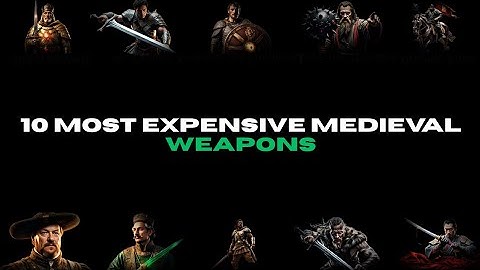 10 Insanely  Expensive Ancient Weapons You’ve Never Heard Of | Mind-Blowing Prices!