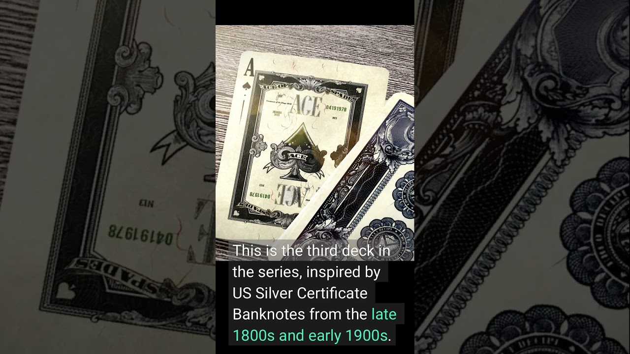 Kings Wild's Silver Certificate (Foiled Edition) Playing Cards