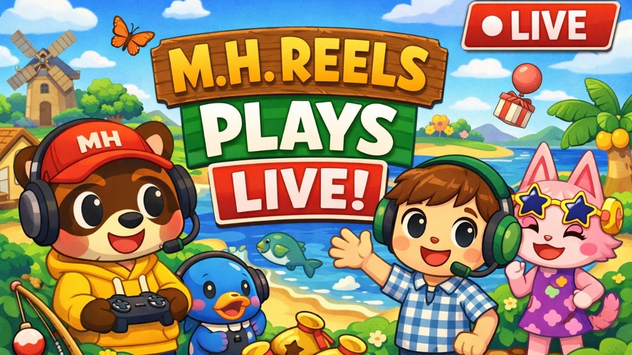 Animal Crossing LIVE at 7AM! 🌴🐶 | M.H. REELS Plays LIVE (Nintendo Switch 2)
