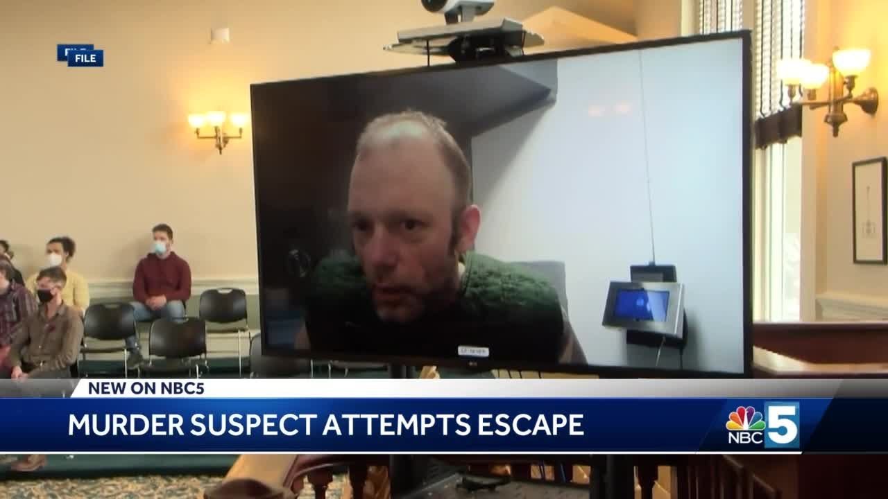 Murder suspect attempts prison escape in St. Johnsbury - YouTube