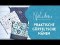 Praktische Gürteltasche selber nähen