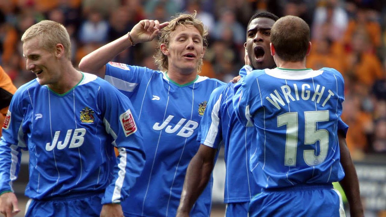 LATICS CLASSICS - WOLVES 3 WIGAN ATHLETIC 3 - 11 SEPTEMBER 2004