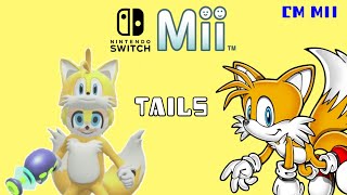 Creador Mii: Como crear a Tails