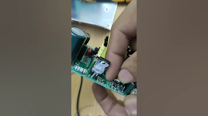 Fixing SMPS Low Output Voltage #smps #repairing #electronics