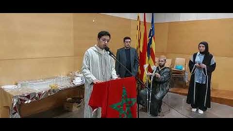 تلاوة عطرة للقارئ حسن لمراني خلال إفطار جماعي بمدينة Gavà ببرشلونة -اسبانيا-