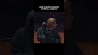 Jimin personal bodyguard 🐥👀🐇😏 #jikook#jikookvhope #jikookisreal#jikooktogether #jungkook #jimin#bts