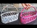 How to make newspaper basket newspaper weaving