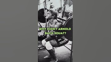 Why Arnold Preferred Front Squats Over Back Squats #shorts #bodybuilding #fitness #gym