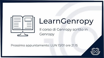 LearnGenropy #6 / Video e clip