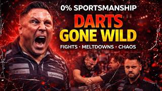 0% Sportsmanship?! The Most SHOCKING Darts Meltdowns Ever Caught on Camera