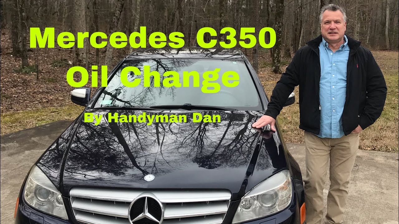 Mercedes C350 Oil Change YouTube