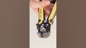 Crimping Pliers Set review|How to use crimping tools#shorts