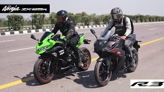Yamaha R3 VS Ninja ZX25R | Most Awaited Comparison Ever!