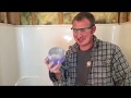 How to Remove a Fiberglass Shower in 30 Minutes! (LIVE)