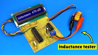 how to make inductance tester, using arduino