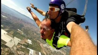 Brennen and Me Skydiving at SkyDive Coastal Camarillo CA