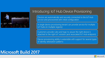 Build 2017 Configure, control, and manage IoT devices from the cloud