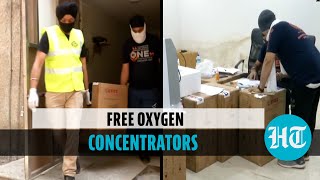 Watch: Khalsa Aid provides free oxygen concentrators to Covid patients in Delhi