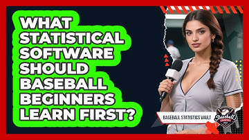 What Statistical Software Should Baseball Beginners Learn First? - Baseball Statistics Vault