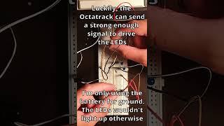 Distorting the Octatrack with LEDs