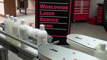 laser system integrator www.wlsc.com on the fly laser marking line, laser system automation